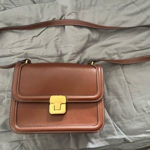 Brown crossbody bag